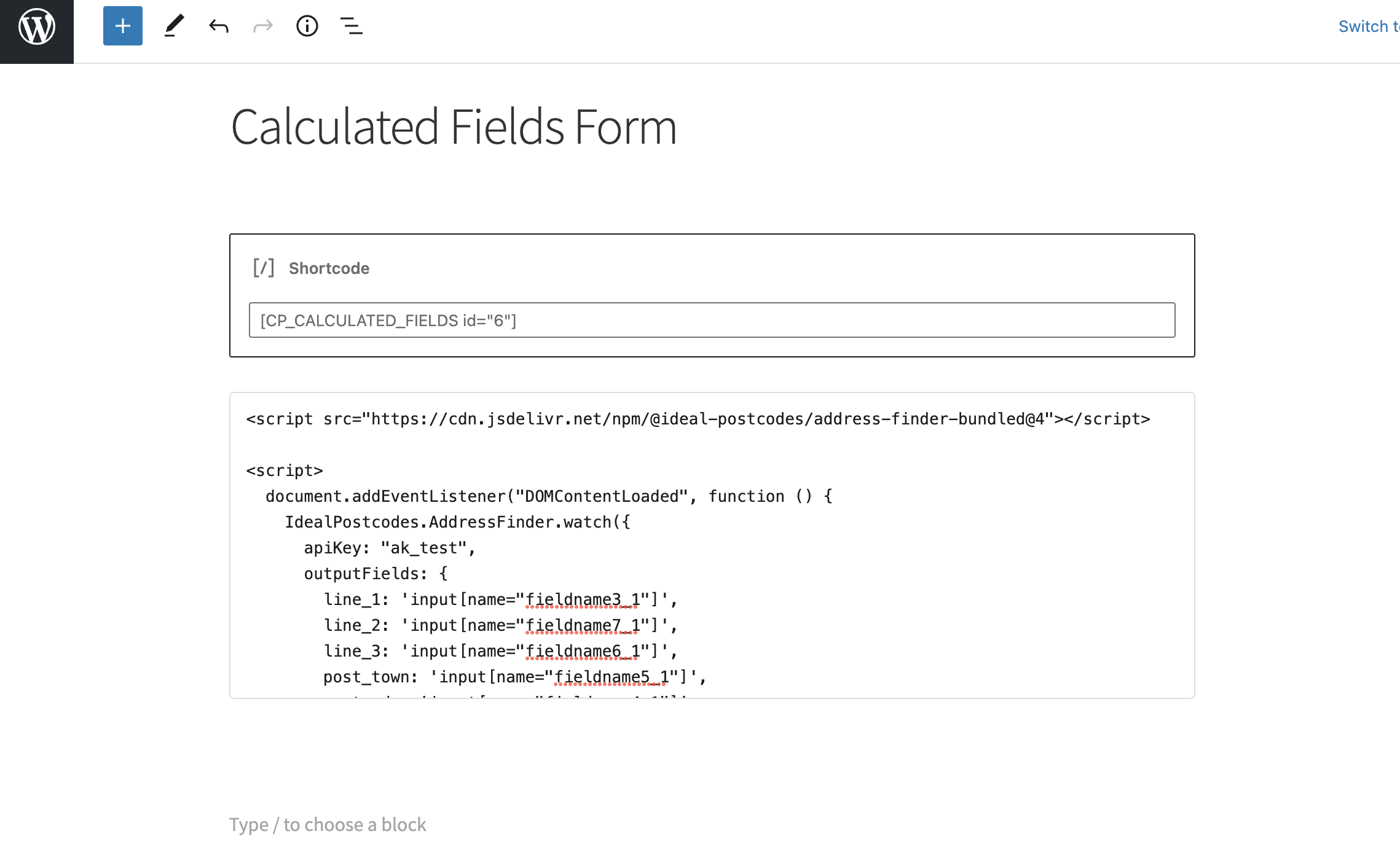 Add the Address Finder Plugin-screenshot